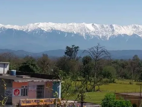 Ante la falta de contaminación, el Himalaya pudo ser visto por primera vez desde la SGM
