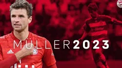 La foto habla por sí sola: en plena cuarentena, Müller renovó con el Bayern