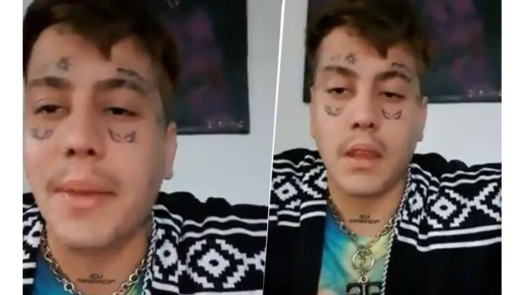Duki se sentó en el sillón y rapeó como los dioses un viejo tema suyo