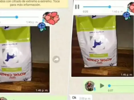 Pensó que había comprado alimento 'trucho', pero quedó en ridículo delante de la vendedora