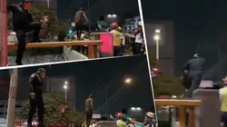 Héroe: así evitó este policía que un hombre se tire de un puente