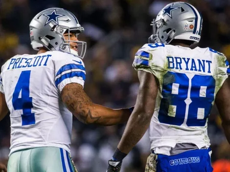 Dos jugadores de los Cowboys ignoran el distanciamiento social