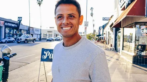 Chicharito contó como vive la cuarentena desde Los Ángeles. Foto: @ch14_.