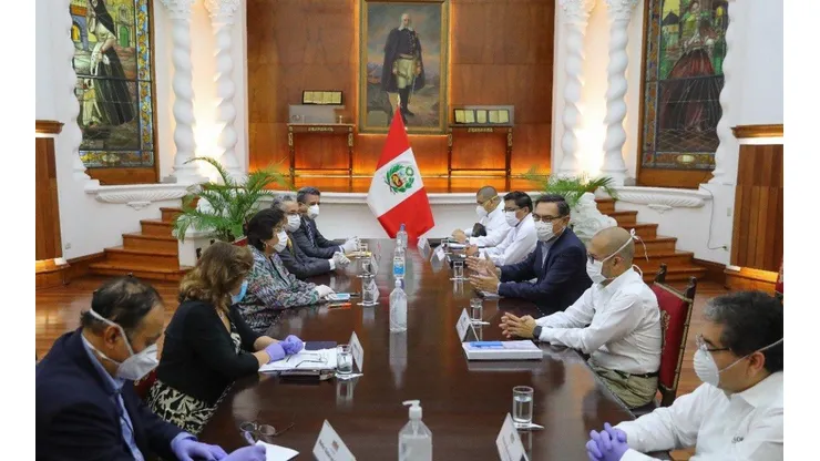 Vizcarra se reunió con el Consejo de Ministros.