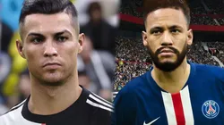 Cristiano Ronaldo y Neymar serán actualizados en el data pack 6.0 del PES 2020