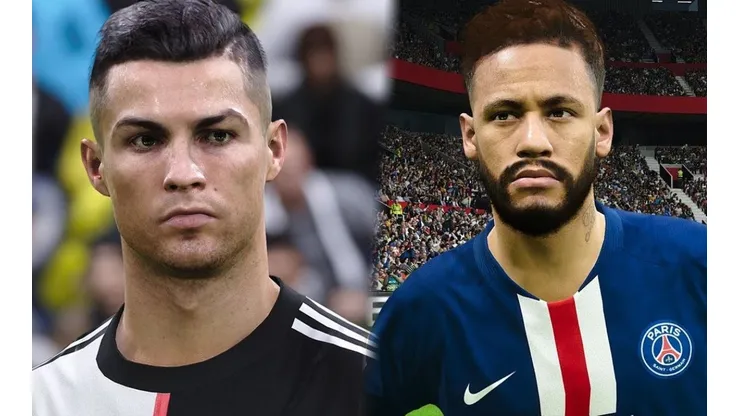 Cristiano Ronaldo y Neymar serán actualizados en el data pack 6.0 del PES 2020