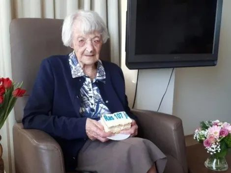 Mujer de 107 años se transforma en la persona de mayor edad en recuperarse del Coronavirus