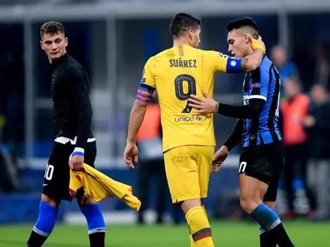 Lo están esperando en Barcelona: el guiño de Suárez a Lautaro Martínez