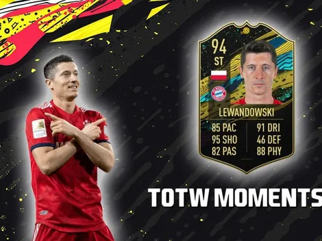 Con un Lewandowski brutal, EA Sports lanza el TOTW Moments 4 del FIFA 20