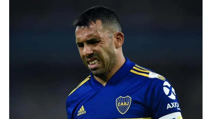 Carlos Tevez, referente de Boca Juniors.