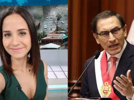 Sigrid Bazán le mandó picante tweet a AFP con chiquita para Vizcarra