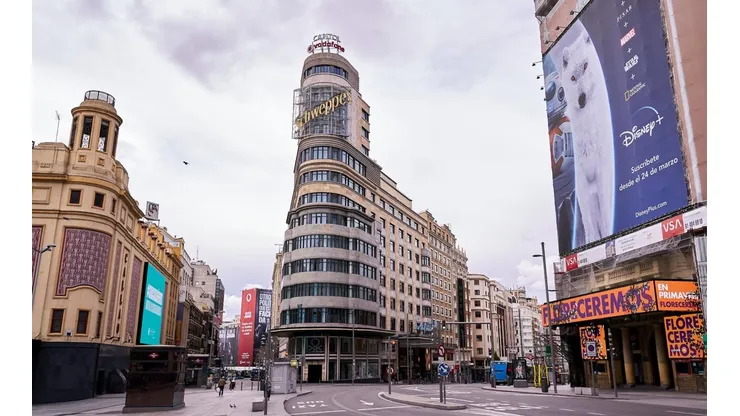 Foto del edificio de Madrid.
