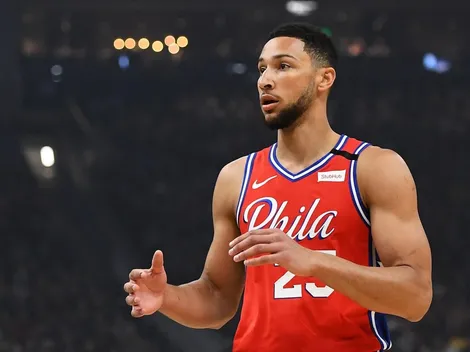 Ben Simmons accidentalmente pidió un refuerzo de lujo para los 76ers