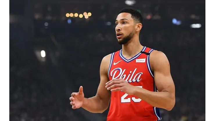 Ben Simmons accidentalmente pidió un refuerzo de lujo para los 76ers