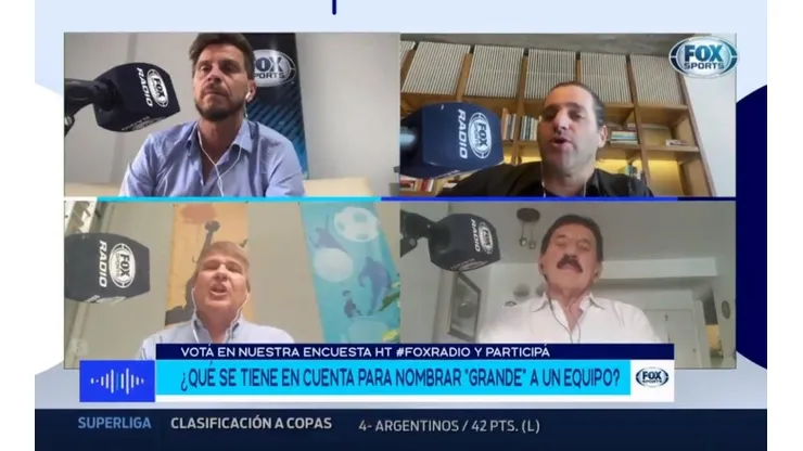 'Fox Radio', con los periodistas desde sus casas.
