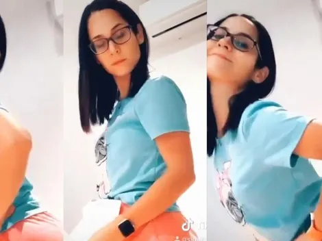 Se sumó: Sigrid Bazán subió divertido TikTok con "tutorial de twerking"