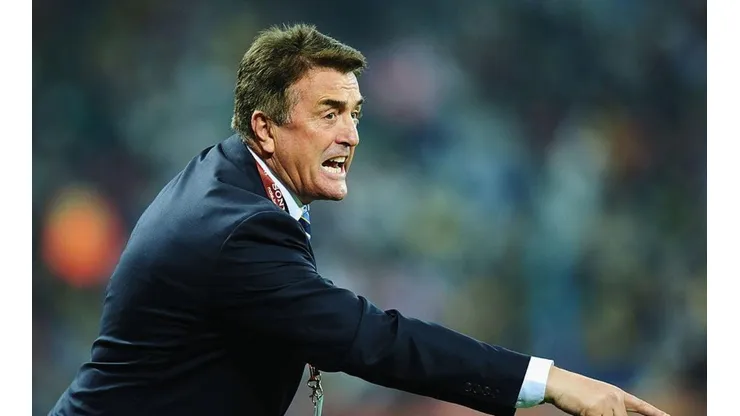 Radomir Antic en la Copa del Mundo de Sudáfrica.