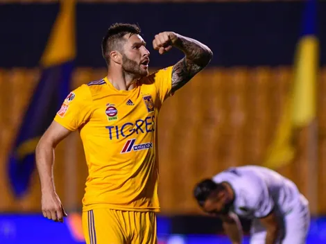 André-Pierre Gignac llegó gratis a Tigres UANL y lo sacó campeón