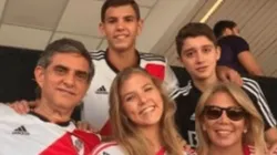 Alejandro Domínguez explicó la foto de sus familiares con la camiseta de River