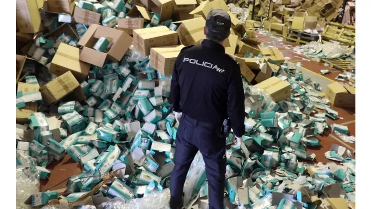 Vergüenza: en España descubrieron 2 millones de barbijos robados