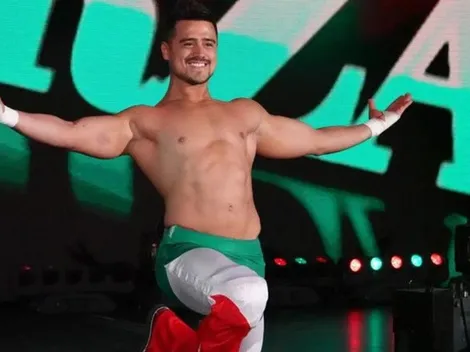 Ángel Garza Jr. fue el único mexicano en la Wrestlemania, el evento más grande de la WWE