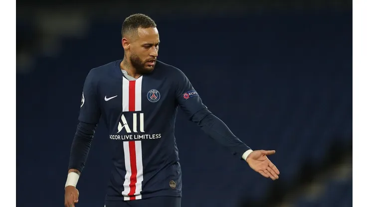 Neymar no está nada cómodo en Paris Saint-Germain.