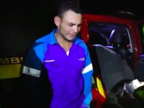 Violó la cuarentena, provocó accidente de bomberos y ni las lágrimas lo salvaron