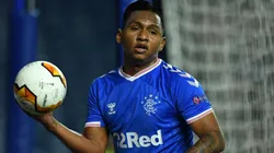 Alfredo Morelos, jugador del Rangers de Escocia.