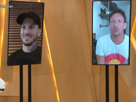 Cuánta maldad: Nico Vázquez hizo que Benedetto recordara la final de Madrid