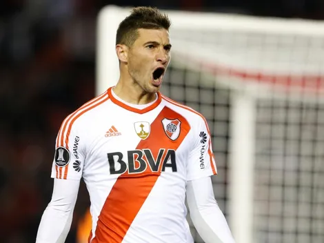 Alario, rendido ante un jugador de River: "Apenas se reanude el fútbol, me pasa"