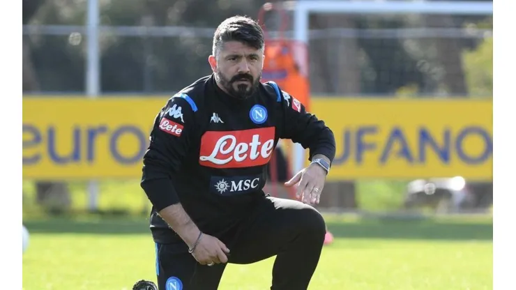 Gennaro Gattuso, actual entrenador de Napoli.