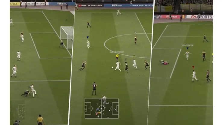 ¡Puro Tiki-Tiki! Golazo de toda la cancha en el Clubes Pro del FIFA 20