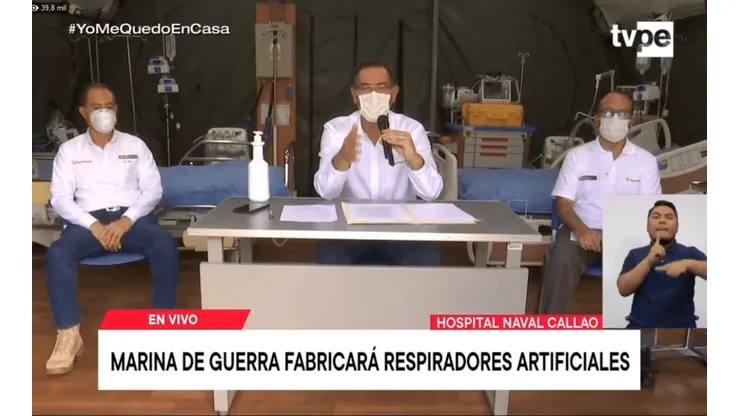Vizcarra actualizó los datos del COVID-19.
