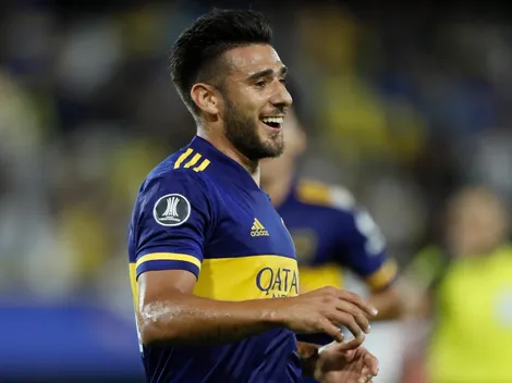 Salvio estaba re tranquilo en Twitter, un hincha lo bardeó y él contestó