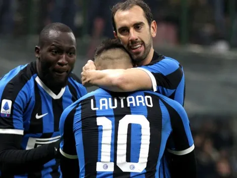 Godín no duda: "Lautaro tiene cosas de Agüero y Suárez"