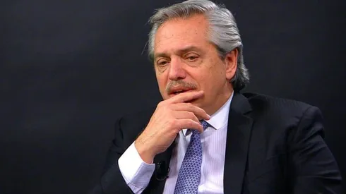 Alberto Fernández habló sobre la fecha de regreso del fútbol argentino