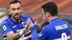 Sampdoria, uno de los equipos que no quieren volver a jugar.