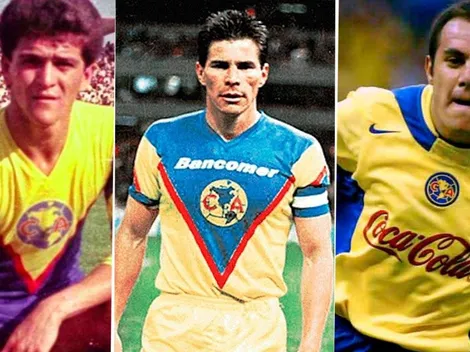 El once ideal de jugadores nacidos en las Fuerzas Básicas del América