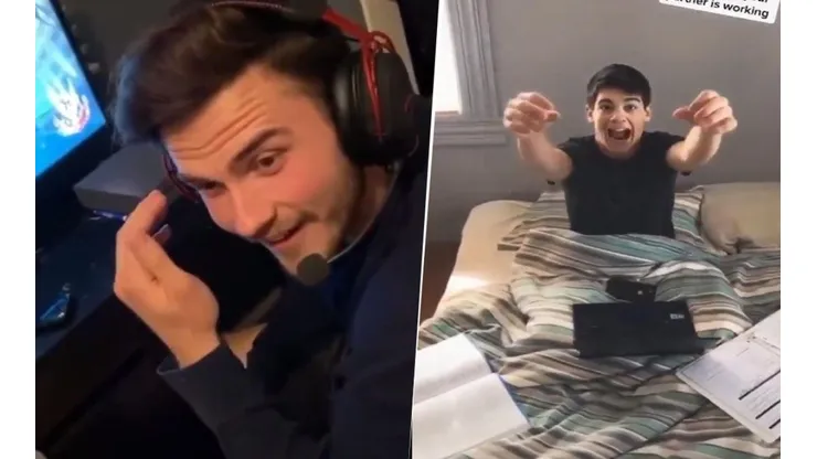 Nuevo desafío viral: ellas se quitan toda la ropa mientras sus novios juegan a la Play