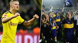 ¿Y si te llama Román? Haaland se sumó a los festejos del cumpleaños de Boca