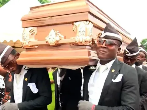 Cuál es la historia detrás de los memes virales de los africanos que bailan con un ataúd