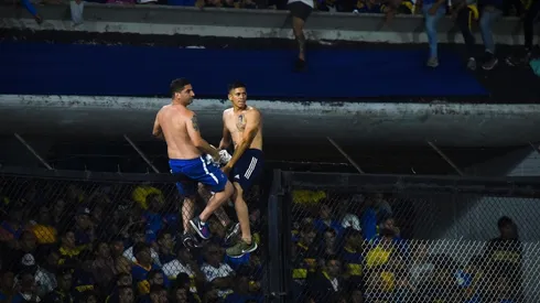 Foto de la hinchada de Boca.