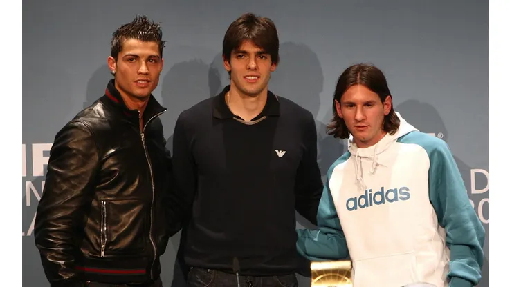 Kaká elogió a Messi y Cristiano: "Somos muy afortunados de poder verlos a ambos"