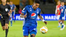 José Guillermo Ortíz, delantero y goleador de Millonarios.
