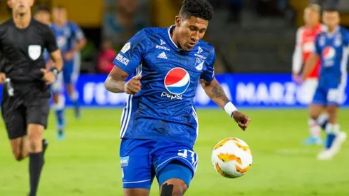 José Guillermo Ortíz, delantero y goleador de Millonarios.