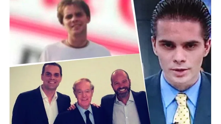 Christian Martinoli comenzó desde muy joven en el medio deportivo como narrador.
