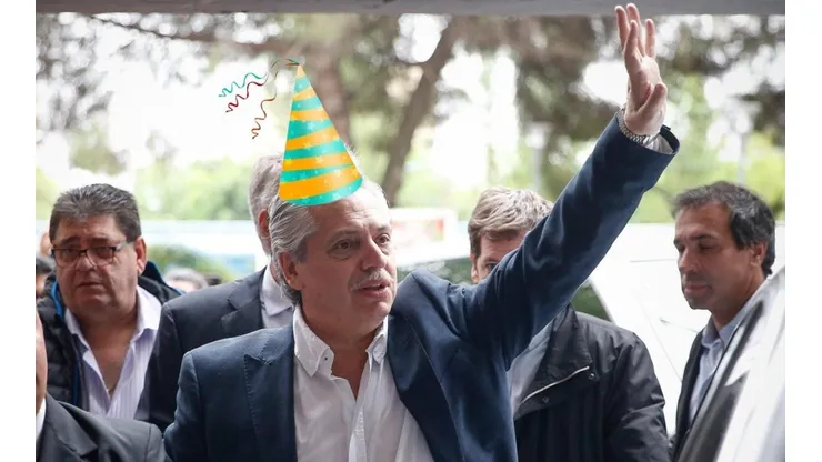 El presidente definitivo: Alberto Fernández celebró su cumpleaños y el de otras personas por Twitter