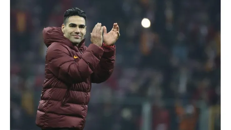 Radamel Falcao, jugador del Galatasaray de Turquía.
