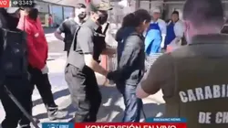 Video: carabineros capturan a mujer infectada por Coronavirus que se escapó de un hospital