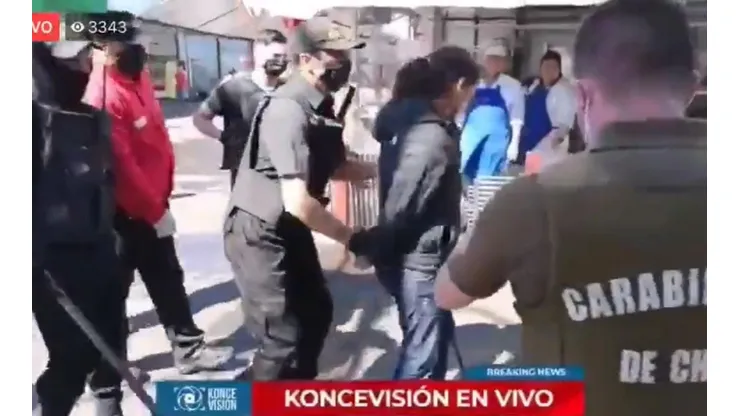 Video: carabineros capturan a mujer infectada por Coronavirus que se escapó de un hospital